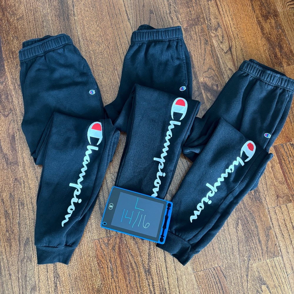 Boys Champion Joggers Size 14/16 Large